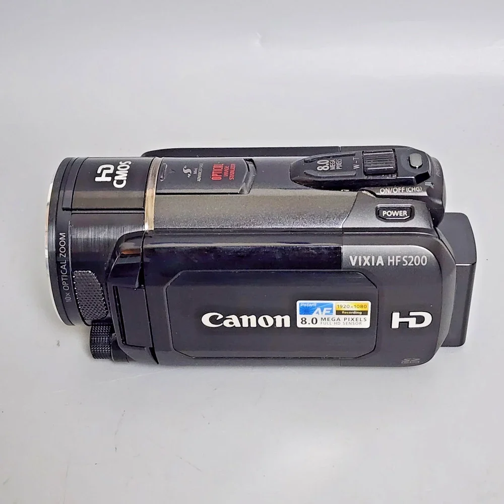 Canon VIXIA HF S200 Flash Memory Camcorder - Renewed